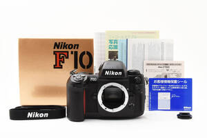 ★未使用保管品★ 通電確認のみ ニコン Nikon F100 ボディ ブラック F5 マグネシウムボディ #633A