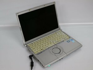 ジャンク品ノートパソコン 12.1inchワイド Panasonic Let