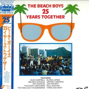 LASERDISC Beach Boys 25 Years Together TOLW3035 TOEMI /00600