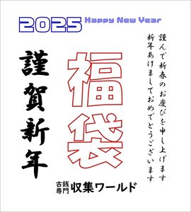 2025謹賀新春 福袋セール 1000円/古銭福袋 新年お楽しみ福袋/限定50点 収集ワールド