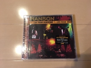 新品 未開封 Live from Albertane / HANSON ハンソン