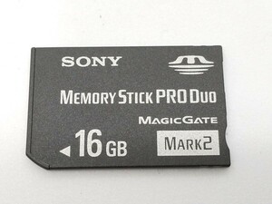 SONY メモリースティック PRO Duo 16GB MARK2 フォーマット済み