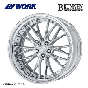 送料無料 ワーク SCHWERT BRUNNEN STEP RIM BIG CALIPER Rdisk 12J-22 +59～－59 5H-114.3 【4本セット 新品】