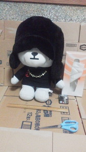 G-DRAGON 超BIGぬいぐるみ～G-DRAGON～ 「KRUNK×BIGBANG」 ジヨン 非売 45cm