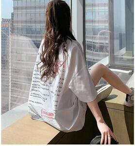 Tシャツ　レディース　h　　韓国 nari