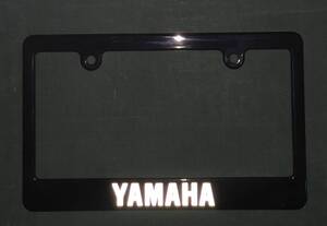 反射文字仕様!! YAMAHAナンバーフレームTW200TW225XJR400XJR1300XV250WR250セロー250/225SR400 SR500ドラッグスター N-MAX V-MAX majesty