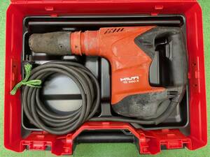 福岡発☆電動はつり機 TE 500-X チヅリ はつりのみTE-H17P HILTI ケース付 058067 中古品