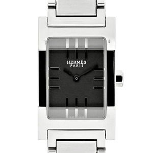 エルメス HERMES タンデム TA1.210 ブラック文字盤 SS レディース腕時計 クォーツ 19mm 女性 誕生日 バースデー プレゼント ブランド