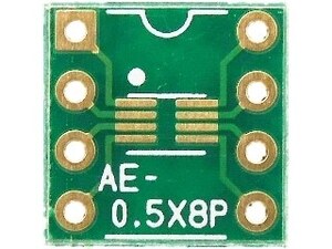 VSSOP8 0.5mmピッチIC(8ピン)変換基板　1枚