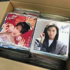 まとめ★昭和アイドル 歌姫 EP レコード 約320枚 邦楽 中森明菜 工藤静香 南野陽子 松田聖子 山口百恵 菊池桃子 小泉今日子 原田知世 他