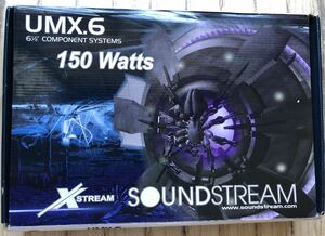 未使用品 サウンドストリーム セパレートスピーカー Soundstream UMX6 (6.5インチ)