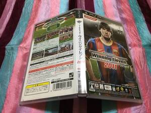 SONY PSP ソフト ワールドサッカー ウイニングイレブン 2011 初期起動確認済み プレイステーションポータブル