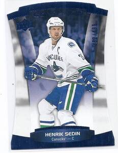 15-16 UD Contours Henrik Sedin Blue /499