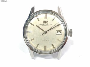 ★稼働品◎ IWC インターナショナルウォッチカンパニー シャフハウゼン R810AD C.8541B 自動巻き 3針 デイト メンズ 腕時計 9035M5-19