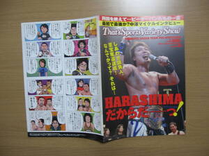 【プロレス パンフレット】DDT 飯伏幸太●送料無料●別3人直筆サインあり/2010⑱冬