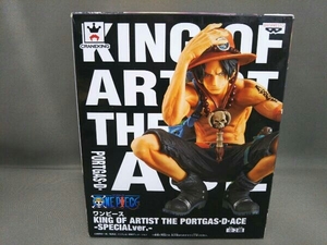 フィギュア バンプレスト ポートガス・D・エース A(鞄:ブルー) ワンピース KING OF ARTIST THE PORTGAS・D・ACE -SPECIALver.-