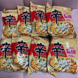 【日本未発売/話題商品】農心 辛ラーメン トゥーンバ / トゥンバ Toomba味 濃厚ピリ辛クリーミー 韓国大ヒット袋麺！8袋