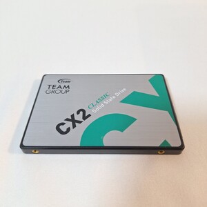 TEAM SSD CX2 2.5インチ 512GB 使用時間4117時間 CrystalDiskInfo正常動作確認済