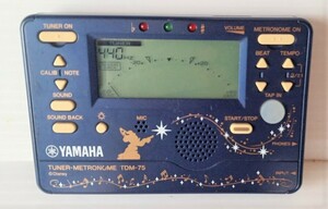 ヤマハ 限定 ミッキーマウス ファンタジア チューナーメトロノーム TDM-75 　#yamaha　電池交換済