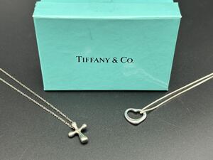 【N-5.6】TIFFANY＆Co ティファニー ネックレス 925刻印 まとめて2点