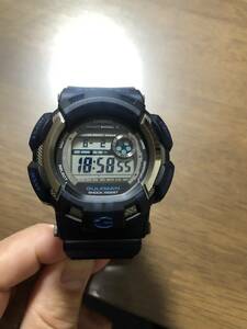 限定　イルクジ　GW-9101K-7JR 『紺色に染色カスタム』送料無料　CASIO G-SHOCK 美品　