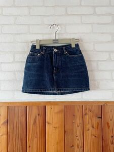 A.P.C. アーペーセー レディース デニム スカート XS-Sサイズ ミニスカート 台形 タイト A.P.C apc 古着 ジーンズ denim skirt S