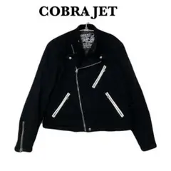 希少 COBRA JET ヴィンテージライダース ショート 本革パイピング