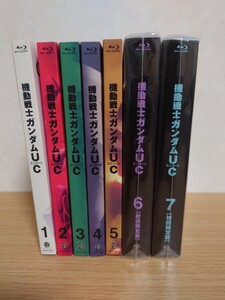 機動戦士ガンダムユニコーン　ブルーレイ　７巻セット　初回限定版