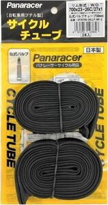 単品 仏式60mm チューブ2本 パナレーサー(Panaracer) チューブ 700×23~26C 仏式 34/48/60mm 