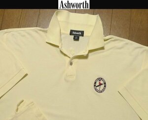 XL(US)XXXXXL(JP位)【セール！送料無料】超希少 アシュワース Ashworth USA定モデル1点物 美品 特注刺繍 伸縮 ポロシャツ5L 4XL 6L 5XL位