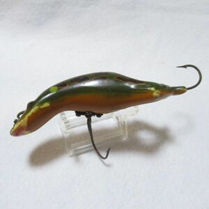 Heddon #3500 Luny Frog　へドン　ルーニーフロッグ　pyralin plastic　1927年以降　中古品