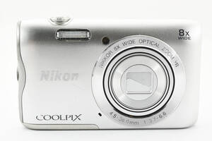 ★ジャンク品★ Nikon COOLPIX A300 シルバー　コンパクトデジタルカメラ ニコン クールピックス #0601