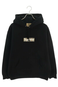 シュプリーム パーカー バーバリー 20SS Burberry Box Logo Hooded Sweatshirt サイズ:L バーバリーボックスロゴパーカー 中古 OM10