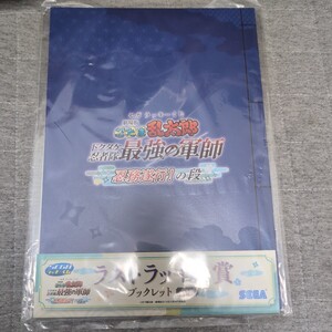 ☆送料無料☆ 忍たま乱太郎 セガ ラッキー くじ ラストラッキー 賞 ブックレット ラストワン