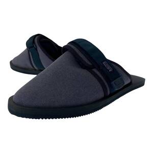 SUICOKE スイコック 内ボア スリッポン size30cm/ネイビー