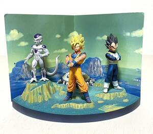 ドラゴンボール DVD特典 ジオラマフィギュアセットvol.1 悟空　ベジータ　フリーザ　剣　HG