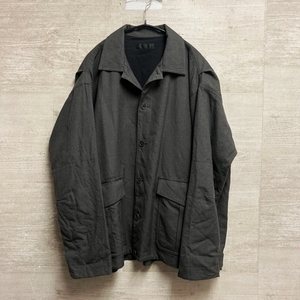 COLINA コリーナ 23AW Fatigue Jacket ウォッシュドウールギャバ ジャケット グレー カーキ size-L 233JK10【中目黒R10】