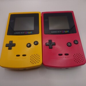 ゲームボーイカラー Nintendo ゲームボーイ GAMEBOY 本体 ジャンク まとめ 2セット 任天堂 ゲーム ★ 〇