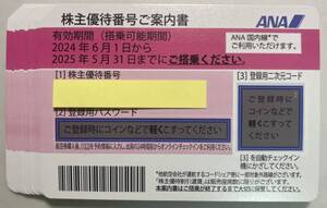 ANA株主優待券42枚