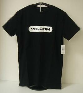 VOLCOM ボルコム AF512001BLK メンズ Sサイズ 半袖Tシャツ シンプルなロゴティー LogoTee ブラック 黒色 ヴォルコム 新品 即決 送料無料