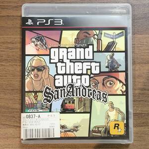 【美品】 Grand Theft Auto: San Andreas グランド・セフト・オート サンアンドレアス / PlayStation 3 (PS3) 専用ソフト