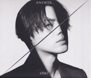 即決21【OMI 登坂広臣 / ANSWER…(CD2枚組+Blu-ray)(初回生産限定盤)】美品