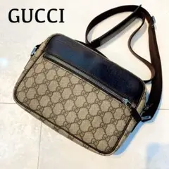 GUCCI オールドグッチ　GGスプリーム　ショルダーバッグ　PVC