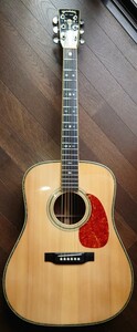 yamaki yd-50 /ハードケース付き/Japan vintage acoustic guitar /ヤマキギター/ 鳴り個体/綺麗な木目/コレクション放出品