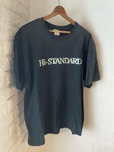 希少 Hi-Standard ハイスタンダード ヴィンテージ バンド Tシャツ XL ギルダン ボディ 検）ヴィンテージ USA us army リーバイス