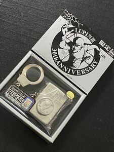 zippo LUPIN 30th ANNIVERSARY 限定品 立体メタル ヴィンテージ 1996年製 ルパン三世 手錠 30周年記念 シリアルナンバー NO.8644