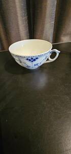 ｈ506　ロイヤルコペンハーゲン　カップ＆ソーサー④　Blue Fluted Half Lace Teacup with Saucer