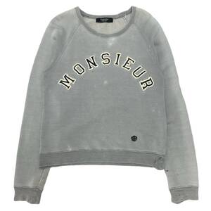 VICTOR& ROLF ヴィクター＆ロルフ　MONSIEUR Pullover Sweat グレー