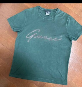 gucci Tシャツ　古着（断捨離）色落　M〜L程度 半袖