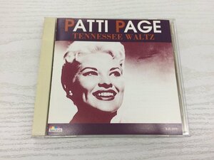 G2 53192 ♪CD「TENNESSEE WALTZ PATTI PAGE」EJS 4075【中古】